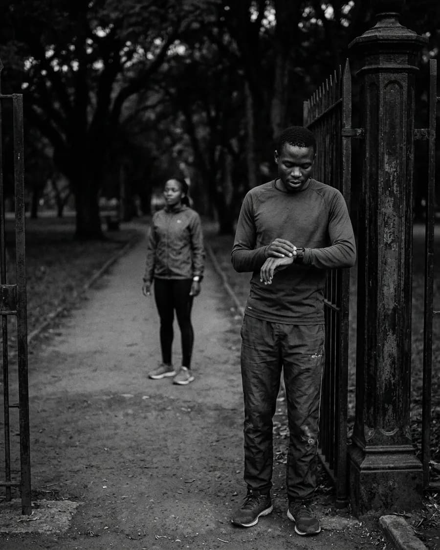Photo - Harare Gardens gate, 05:30