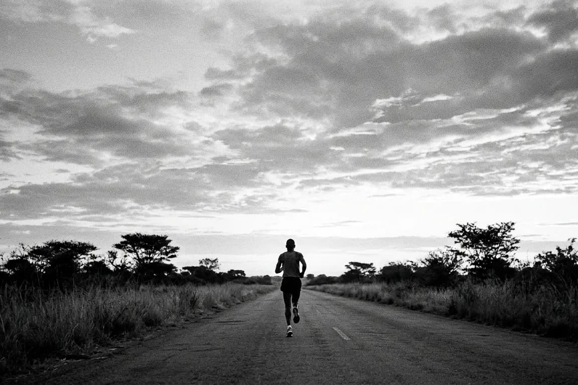 Photo - long run, dawn
